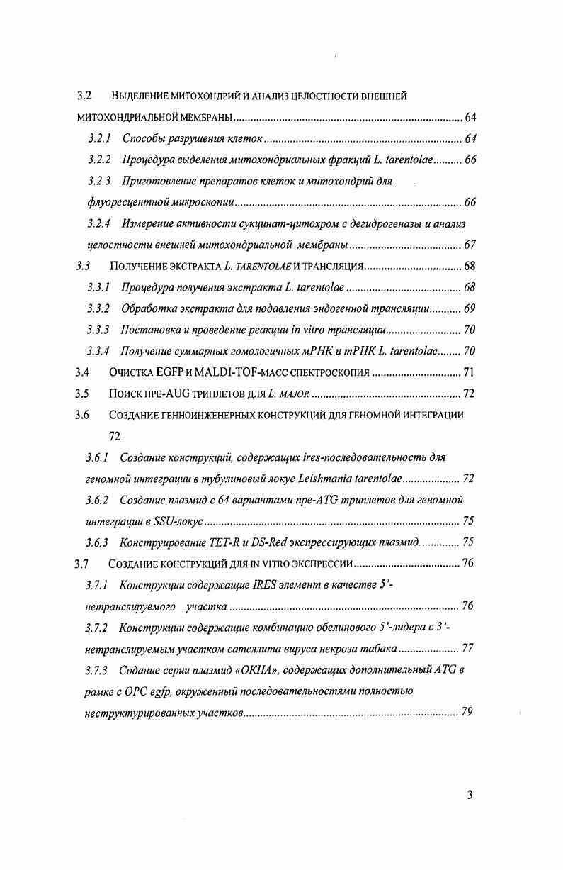 2.1.1 Бесклето чная система трансляции Е. i.