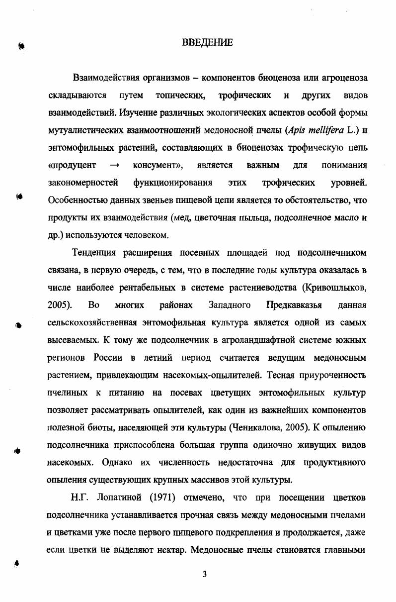 1.1. Экологические аспекты взаимоотношений пчел