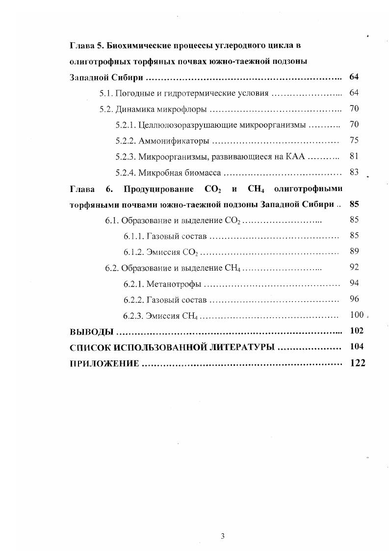 1.2. Биохимические процессы в торфяных почвах 