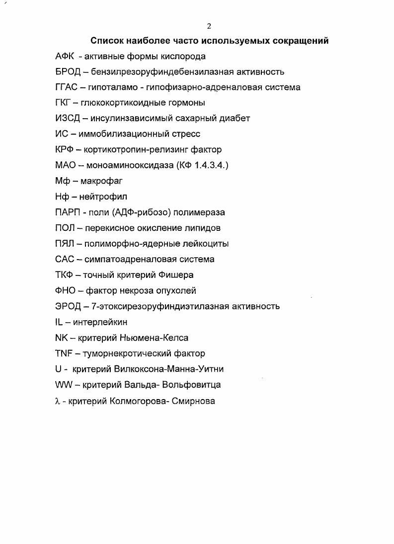 Апробация работы. 