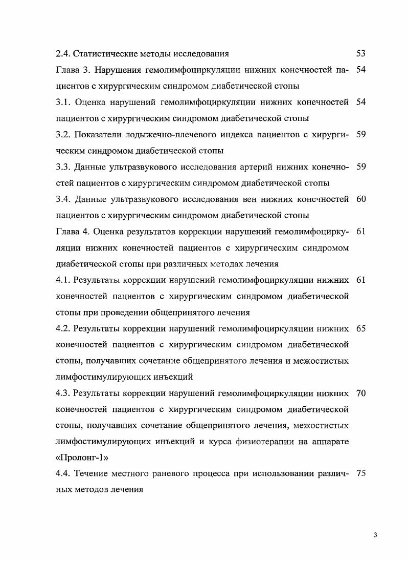 Г лава 1. Глава 2. Исследование динамики раневого процесса 