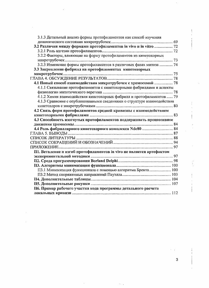 1.4 Кинетохор структура и взаимодействие с микротрубочкой