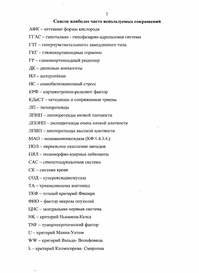 Апробация работы. 