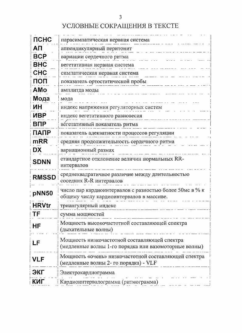 3.1. Изучение влияния статуса ВС на развитие и течение острого аппендицита