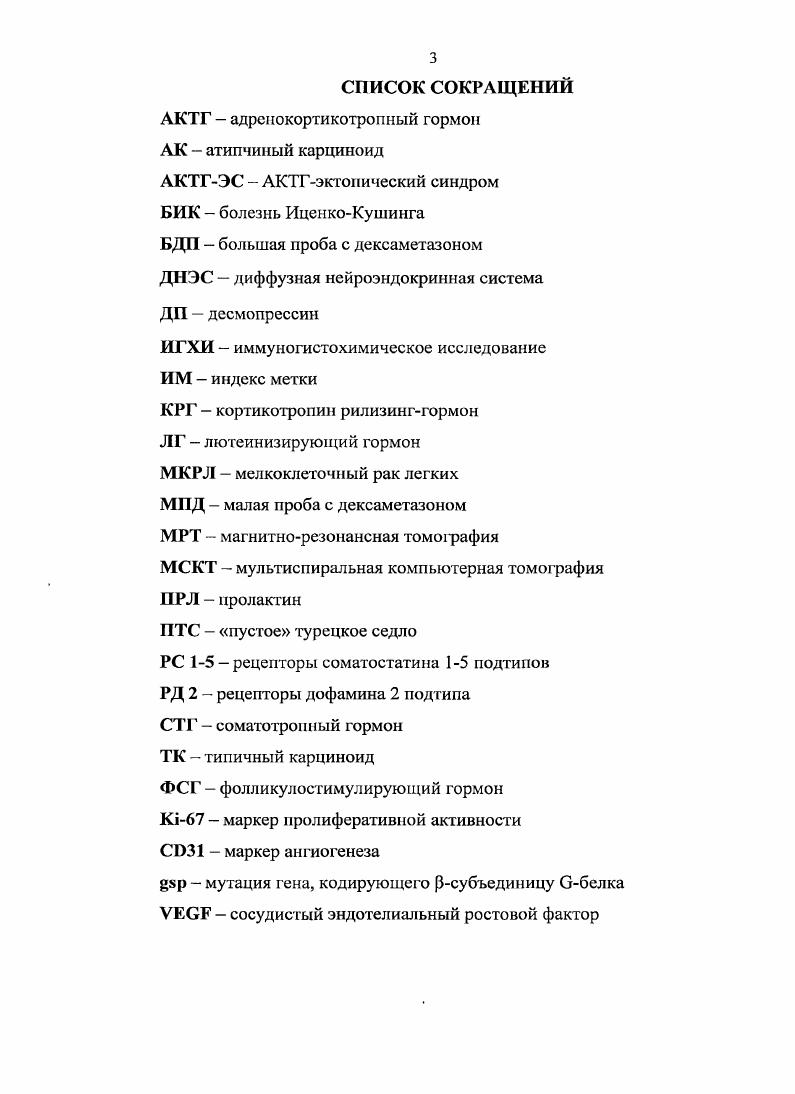 1.3. Клиническая картина АКТГ сскрстирующих опухолей