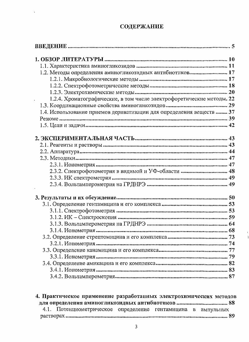 1.2. Методы определения аминогликозидных антибиотиков