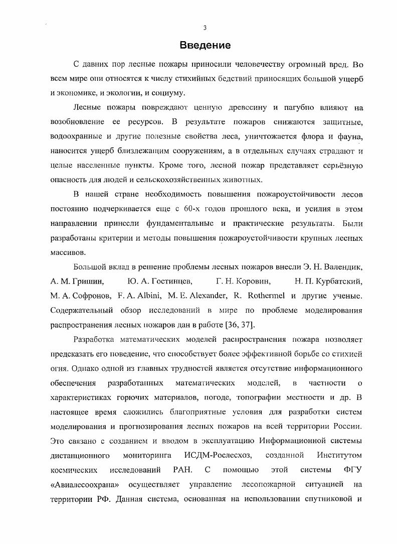 1.1. Обзор работ, посвященных изучению лесных пожаров.