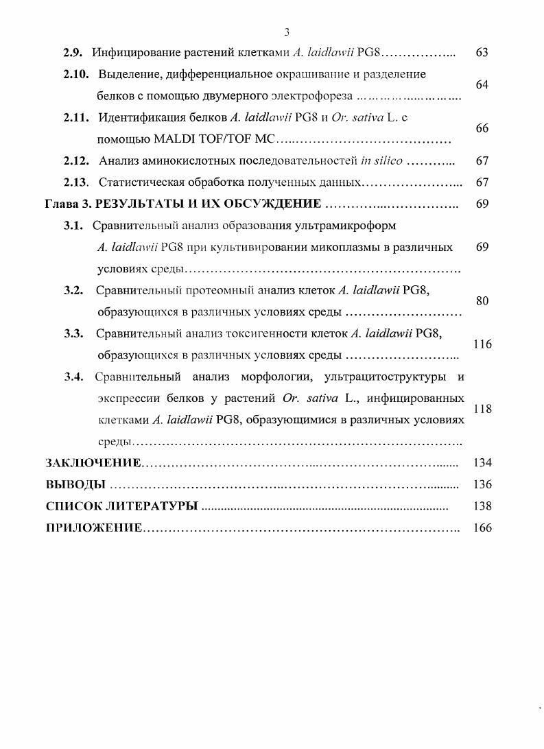 1.2.1. Особенности морфологии и ультраструктуры . iii 