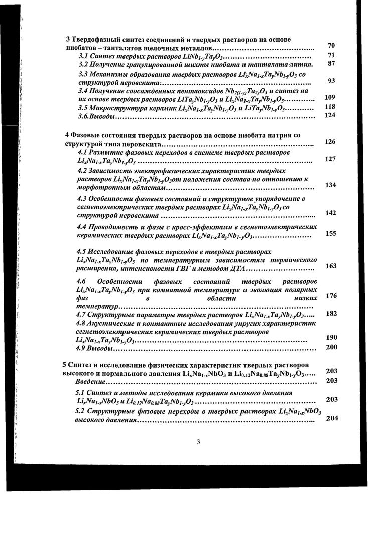  Физические свойства твердых растворов на основе ниобата