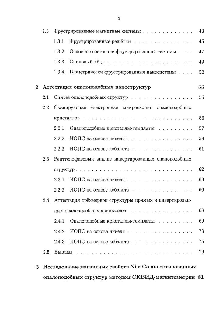 
1.1	Опалоподобные структуры: синтез и оптические свойства